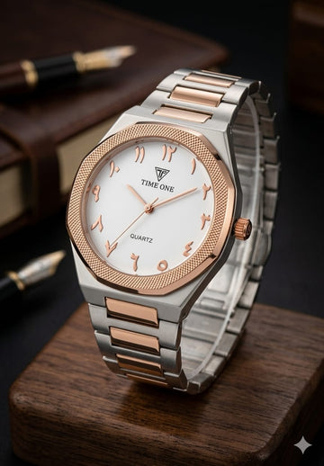 TIME ONE Silver Steel Watch